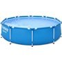 Bestway 56679 - piscina externa redonda profissional de aço 305 x 76 cm bomba de filtro incluída