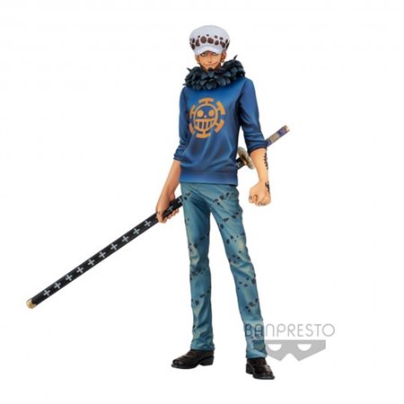 Figura banpresto uma peça crônica mestre estrelas lei trafalgar