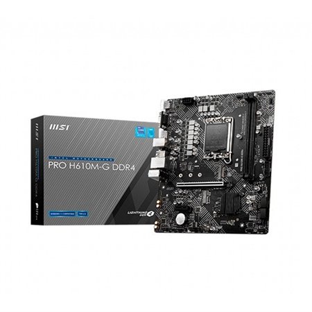 Placa mãe msi 1700 h610m - g ddr4 m - atx