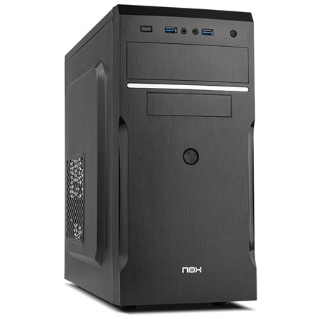 Gabinete de computador nox tau micro atx 2 x usb 3.0