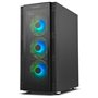 Gabinete para computador gamer nox hummer horus atx 1 x usb 3.0 2 x usb 2.0 4 x 120mm argb