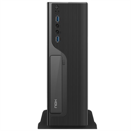 Gabinete de computador nox slim lite070 micro atx 2 x usb 3.0 1 x 80mm 500w preto