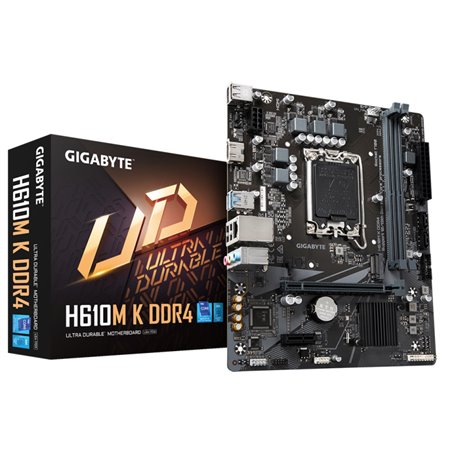 placa mãe gigabyte h610m k 1700 matx 2xddr4