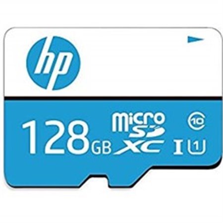 Cartão de memória micro digital seguro micro sd hp 128gb classe 10