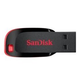 Sandisk 32gb cruzer blade usb 2.0 flash drive vermelho