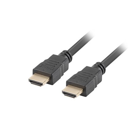 Lanberg cabo HDMI macho - macho v1.4 alta velocidade 1,8m preto