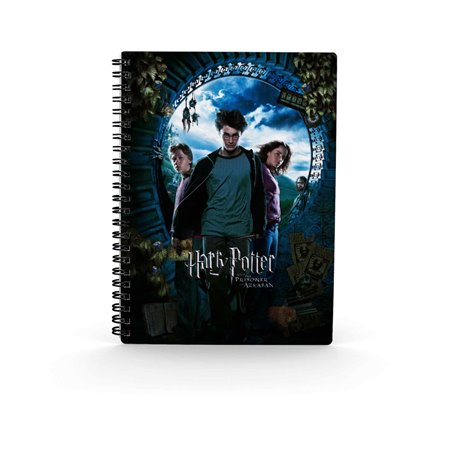 Notebook efeitos 3d sd toys pôster harry potter harry potter e o prisioneiro de azkaban