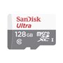 Cartão de memória micro secure digital sd xc + adaptador sandisk - 128gb - classe 10 - sdxc - 100mb - s