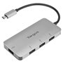 Targus adaptador usb-ca 4xusb 3.0 prata