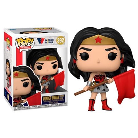 Funko Pop DC Mulher Maravilha 80º Superman Red Son Mulher Maravilha 54976