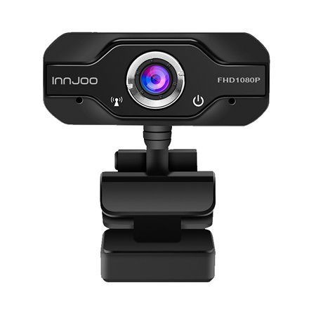 Webcam innjoo cam01 preto full hd - 30fps - usb 2.0