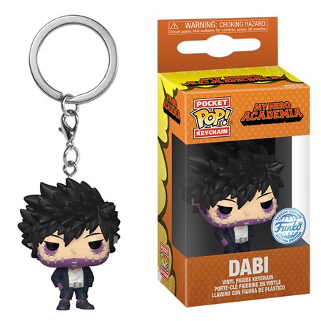 Funko Pop Chaveiro My Hero Academia Dabi (Esconderijo) 68893