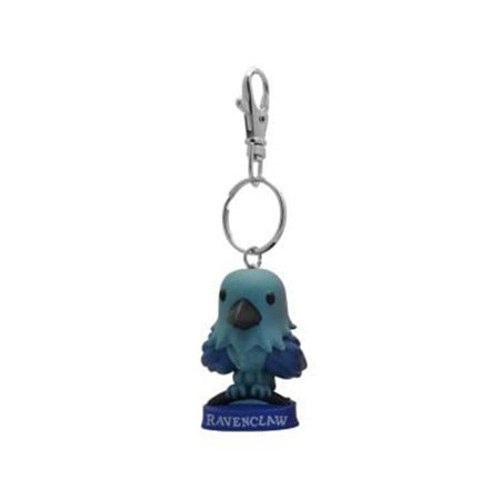 Chaveiro plastoy harry potter mascote casa ravenclaw chibi pvc