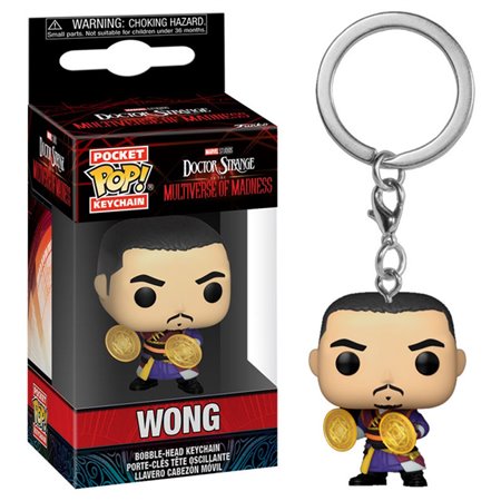 Funko pop chaveiro doutor estranho multiverso da loucura wong 60912