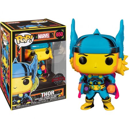 Funko Pop Marvel Luz Negra Thor Multicolor 48847