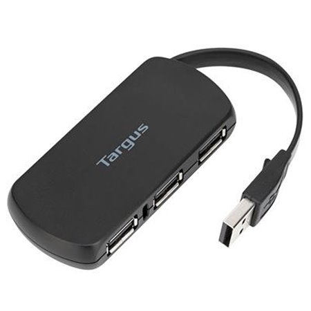 Targus hub usb 4 portas usb preto