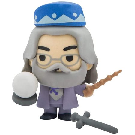 Figura de borracha gomee harry potter albus dumbledore 8 cm