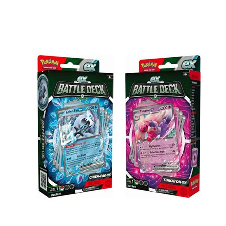 Jogo de cartas pokemon tcg ex battle deck julho 2023 espanhol