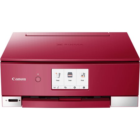 Multifuncional canon pixma ts8352a injeção de cores a4 - 15ppm - 4800dpi - usb - wi-fi - impressão duplex - vermelho