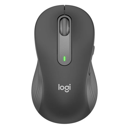 Mouse mouse logitech m650 para canhotos óptico sem fio sem fio preto