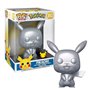 Funko Pop Jumbo Pokémon S6 Pikachu Silver Metallic Effect 10 polegadas edição especial exclusiva 59873