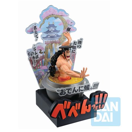 Figura bandai ichibansho uma peça wano country terceiro ato kozuki oden