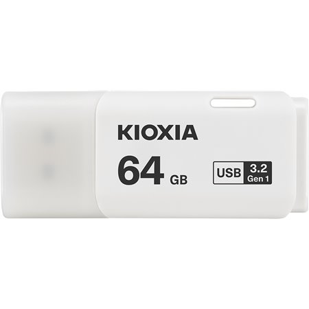 memoria usb 3.2 kioxia 64gb u301 branco