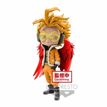 Figura banpresto q posket my hero academia hawks versão b