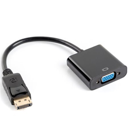 Lanberg displayport 1.1 para adaptador vga 20cm preto