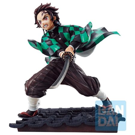 Figura bandai ichibansho demon slayer kimetsu no yaiba tanjiro kamado 14 cm exclusivo