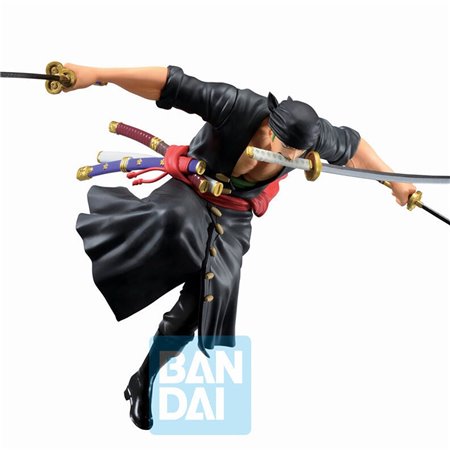 Figura bandai ichibansho uma peça wano country terceiro ato roronoa zoro