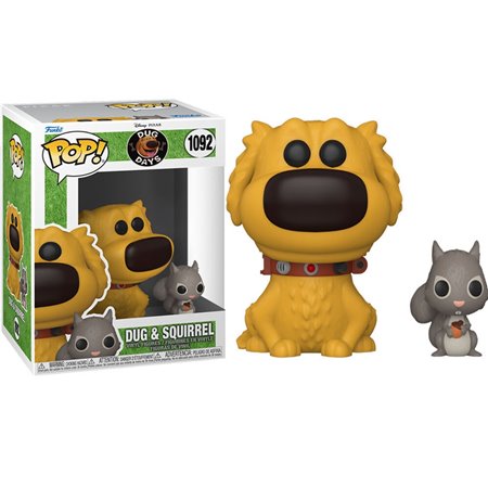 Funko Pop Disney Up Dug Days Dug & Squirrel 57384