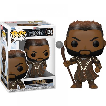 Funko Pop Marvel Pantera Negra Wakanda Forever Mbaku 63942