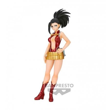 Figure banpresto my hero academia age of heroes chargezuma & creaty momo yaoyorozu