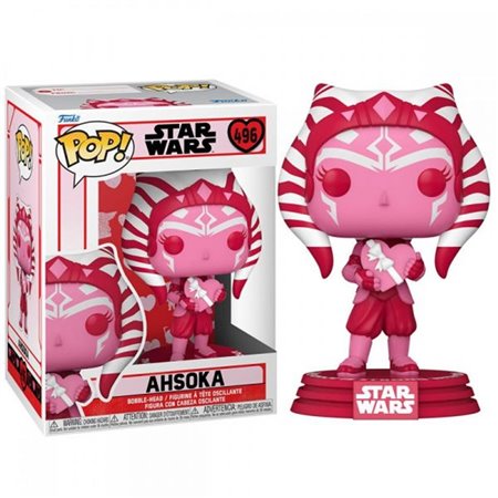 Funko Pop Star Wars O Mandaloriano Dia dos Namorados Ahsoka 60120