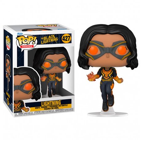 Funko Pop Dc Comics Raio Negro Relâmpago 57590