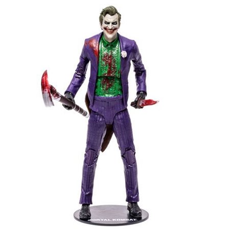 Brinquedos McFarlane Mortal Kombat 11 Figura do Coringa - Sangrento