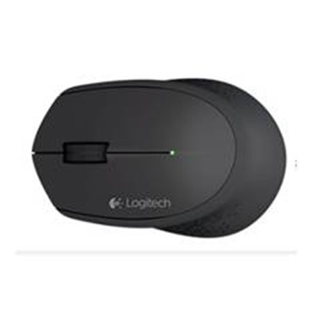 Mouse logitech m280 óptico sem fio sem fio preto