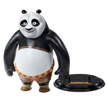 Figura a nobre coleção bendyfigs cinema kung fu panda panda po flexível