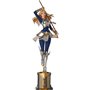 Figura caneta league of legends lux a dama da luminosidade 22cm