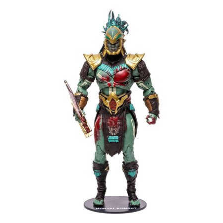 Boneco McFarlane Toys Mortal Kombat Kotal Kahn (sangrento)