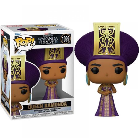 Funko Pop Marvel Pantera Negra Wakanda Forever Queen Ramonda 63945