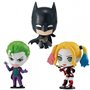 Conjunto de bolas gashapon bandai batman capchara 01 30 unidades