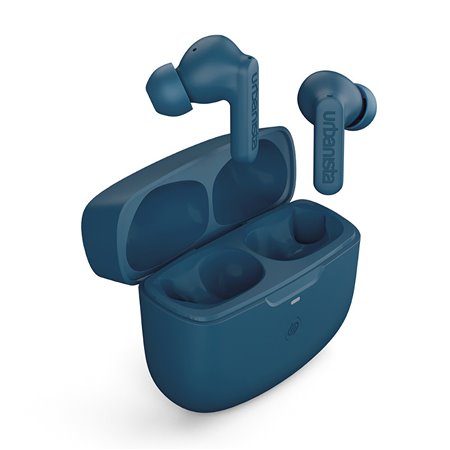 Urbanista true wireless headphones inalambricos atlanta multipoint steel blue
