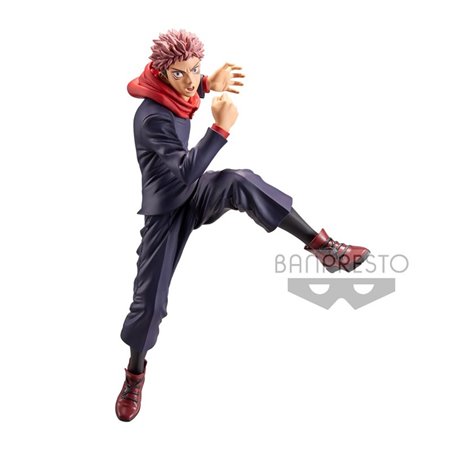 Figura Jujutsu Kaisen Rei do Artista Yuji Itadori Banpresto