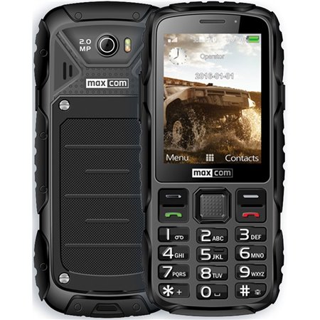 Maxcom mm920 telefone móvel robusto preto - 2,8 polegadas - 2g