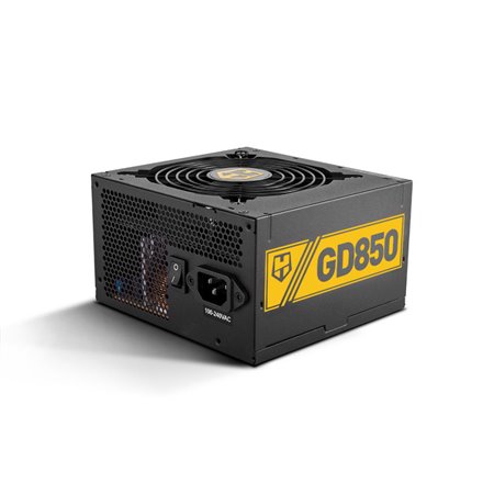 Fonte de alimentação nox hummer gd850 atx 850w 80+ ouro preto