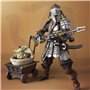 Figure Tamashii Nations The Mandalorian Star Wars Edição exclusiva Mandalorian Ronin & Grogu Meisho Movie Realização