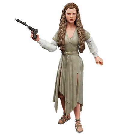 Figura hasbro princesa leia ewok village return of the jedi black series