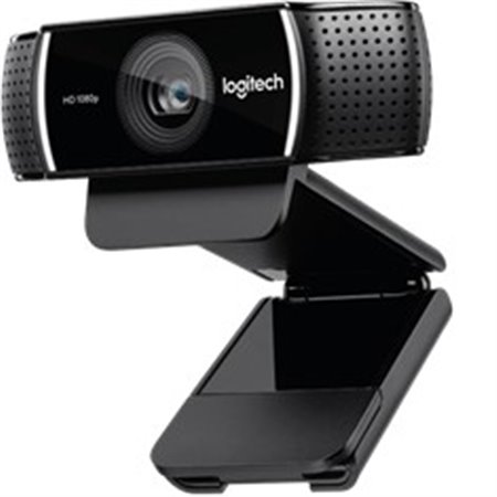 Webcam logitech c922 pro stream full hd 30fps com tripé